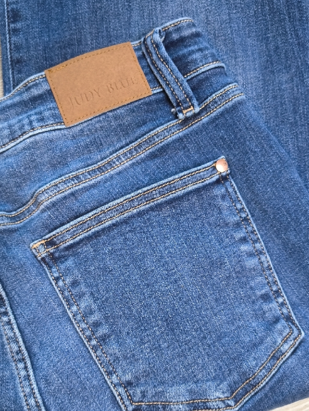 90s Straight Fit w/32" Inseam High Rise👖Judy Blue  Size 31 sac346 - Picture 4 of 9